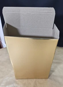 Weinkarton, Weinverpackung, Präsentkarton - goldfarben. NEU - Bild 1 von 2