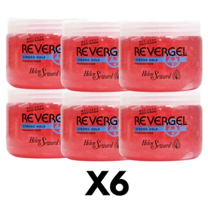 X6 REVERGEL FISSAGGIO FORTE GEL CAPELLI HELEN SEWARD STRONG HOLD 500 ML 6PZ - Bild 1 von 1