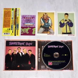 Backstreet Boys 1996 Quit Playing Games With My Heart Taiwan OBI CD Single Cards - Picture 1 of 5
