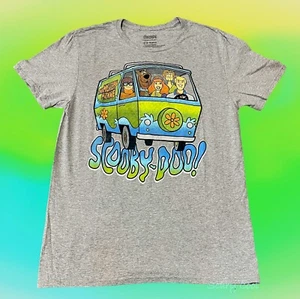 New Scooby Doo Velma Shaggy Daphne Fred Mens Van Vintage Throwback T-Shirt - Picture 1 of 2