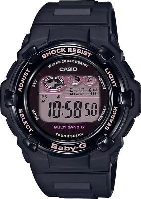 [Casio] Watch Baby-G Radio Solar Super Illuminator BGR-3000UCB-1JF Women's Black - Image 1 of 2
