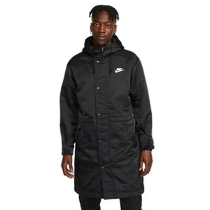 NWT Nike Club Stadium Parka Men's Size XL-TALL Black FB7320-010 Hood $220 MSRP! - Picture 1 of 16