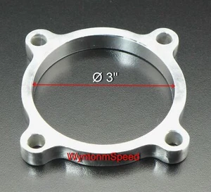 T3 4 Bolts GTX35 Turbo Downpipe FLANGE Stainless Steel 3" OD Outlet Discharge - Bild 1 von 3