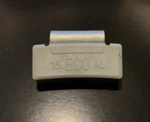 x2 masses à frapper 15G - plomb équilibrage pneus auto jantes aluminium - NEUF  - Photo 1/1