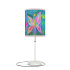 Pink Butterflies garden design from my  art Lamp on a Stand, US|CA plug.