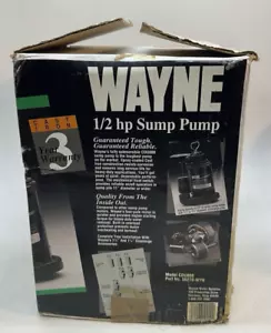 Wayne Gusseisen 1/2 PS Tauchpumpe Modell CDU800 vertikaler Schwimmerschalter - Bild 1 von 17