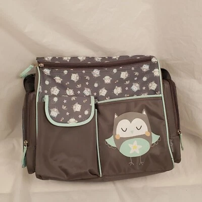 Bolsa de pañales grande, botella y compartimento para teléfono celular casi nueva.  Marca Baby Boom  Foto 1 de 4