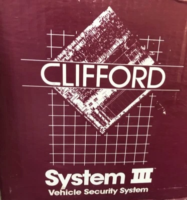 Clifford System III 3 | O.G. Car Alarm w/Remote & Transmitter (New!) - Image 1 of 3