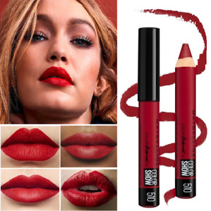 Maybelline Lipstick Pencil Color Drama Colorshow 510 Red Essential Red