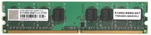 MEMORY 512MB DDR2 667 DIMM CL5, 512NU-DDR2-667 - Picture 1 of 2