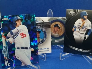 Topps Bellinger Relic & Card Lot - 20 Coin, Medallion & Sapphire - 22 Chrome Black - Bild 1 von 9