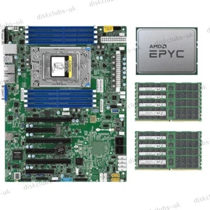 CPU AMD EPYC 7742 + Supermicro H11SSL-i MB + Samsung 8x 32GB 3200MHz RAM - Imagen 1 de 4
