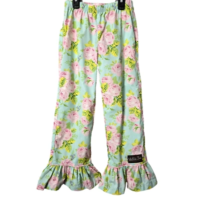 Pantalones Matilda Jane Volantes Grandes 8 Niña Pull On Hola Precioso Rosa NUEVO Escuela Foto 1 de 4