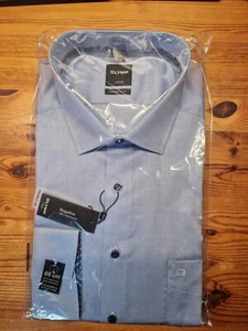 Olymp Hemd 44 modern fit, Extra Langarm Originalverpackt , hellblau - Bild 1 von 2