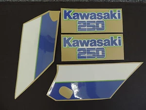 1987 KAWASAKI KX 250 RADIATOR SHROUD DECAL KIT VINTAGE MOTOCROSS - Picture 1 of 1