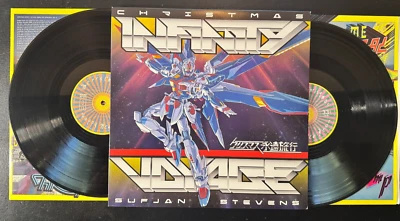 Sufjan Stevens Songs Christmas Vol 8 Infinity Voyage Vinyl LP 2012 AKR108 VG+ Foto 1 de 4