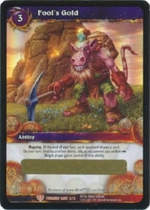 WOW Loot Karte - Truggold - Katzengold - Fool's Gold - Toy - Bild 1 von 1