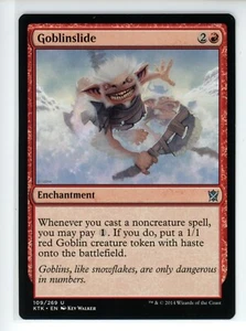 GOBLINSLIDE Khans of Tarkir #109 KTK(LP)(MTG) - Picture 1 of 1