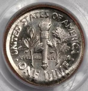 2000 PCGS MS64 Broadstruck Double Struck DimeMint Error Great Eye Appeal - Picture 1 of 4