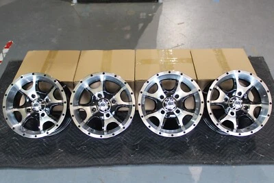 SUZUKI KING QUAD 750 12" COBRA M/B ATV / UTV ALUMINUM WHEELS ( SET 4 )  IRS1CA - Image 1 of 4