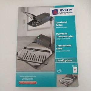 Avery Zweckform 3555 Overhead-Folien, DIN A4 98 Stück - Bild 1 von 2