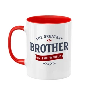Taza Regalo Hermano Regalo Recuerdo Mejor Hermano Para Cumpleaños Navidad Navidad 11oz - Imagen 1 de 8