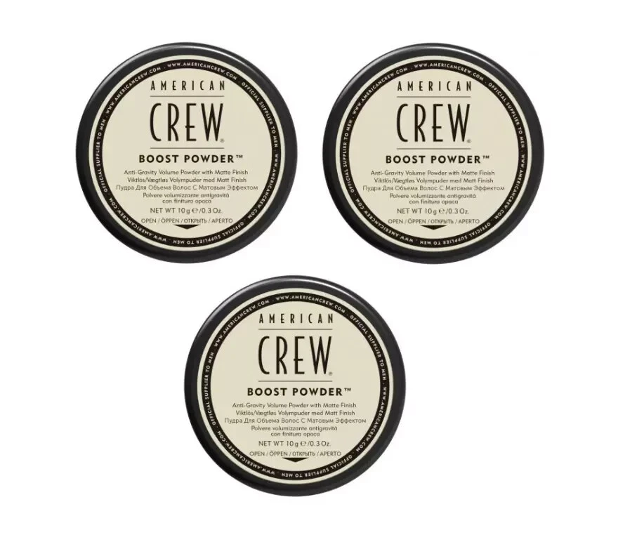 AMERICAN CREW CLASSIC MATTE FINISH BOOST POWDER 10g PACK OF 3 - Image 1 of 1