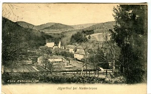 France Jaegerthal Jägerthal bei Niederbronn Niederbronn-les-Bains circa 1904 PPC - Picture 1 of 3