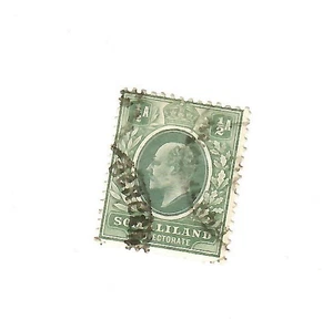 Protectorado Somalilandia 1903 1/2 anna verde usado - Imagen 1 de 1