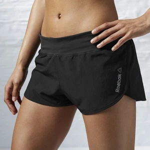 Pantalones cortos tejidos Reebok Crossfit One Series para mujer negros, XL - Imagen 1 de 4