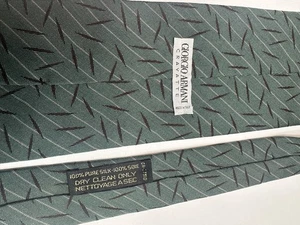 Vintage Giorgio Armani Krawatte Krawatte Herren Krawatte Reine Seide Italien - Bild 1 von 8