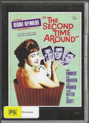 The Second Time Around (1961) DVD - Debbie Reynolds Andy Griffith Steve Forrest - image 1 of 4