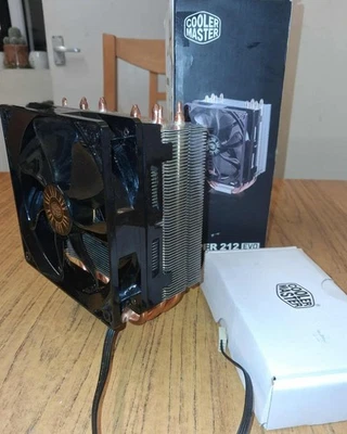 Cooler Master Hyper 212 Evo CPU Cooler - Black - Image 1 of 4