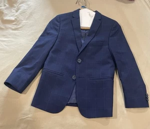 Michael Kors Boys Suit With Pants Size 8 Navy Blue - Picture 1 of 7