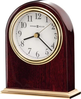 Howard Miller Bailey Tabletop Clock – High Gloss Wooden Finish Clock Battery Ope - Image 1 of 4
