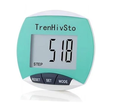 Podómetro para caminar pasos y millas, simple clip de contador de pasos en podómetro  Foto 1 de 4