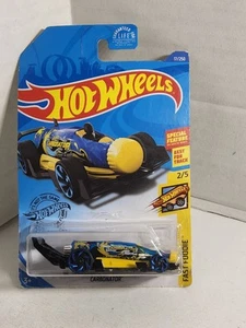 Hot Wheels Fast Foodie 2/5 2020 - CARBONATORE - 17/250 - Blu/Giallo - GHF26 - Foto 1 di 12