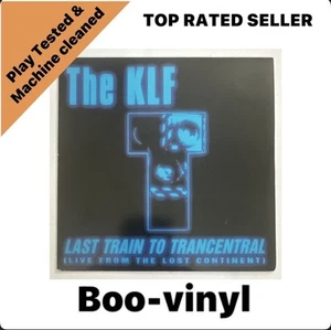 The KLF - Last Train To Trancentral 7" 45rpm Vinyl Single 1991 EX/EX - Bild 1 von 6