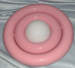 IKEA Gustaf Westman  STRÅLA Strala USB LED Pink Plastic Circular Table Lamp New - Picture 1 of 6