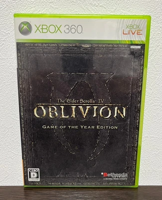 The Elder Scrolls IV 4 Oblivion Game of the Year Edition Xbox 360 Japan Tested - Image 1 of 4