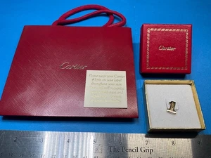 ——-CARTIER———-TRUMP CASINO HOTEL STERLING SILVER VIP PIN—— - Picture 1 of 15