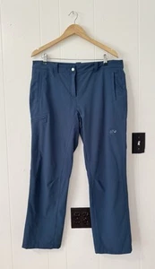 Mammut Soft Blue Hiking Pants Women’s Size 12 Short - Picture 1 of 7