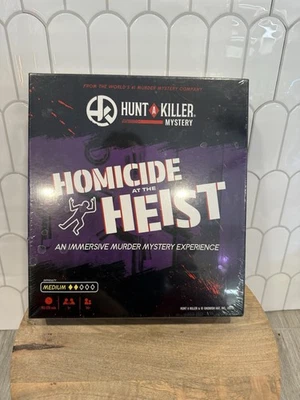 Hunt a Killer Homicide at the Heist. New, Factory Sealed - Image 1 of 2