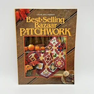 LEISURE ARTS Bazaar Patchwork Book 1994 Oxmoor House 160pgs Preowned Vintage - Picture 1 of 8