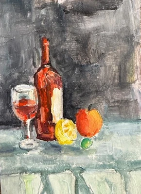 ACEO Hand-Painted Original Oil Painting Art Card (2.5 x 3.5 inches) - Image 1 of 2