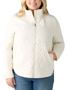 Voyager Womens' Quilted Lightweight Jacket, Cream XL - Picture 1 of 5
