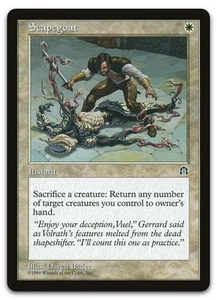 Scapegoat (LP) Stronghold STH Magic MTG - Picture 1 of 2