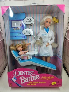 Dentist Barbie Doll Little Patient Collector 1997 Mattel L1002 - Picture 1 of 12