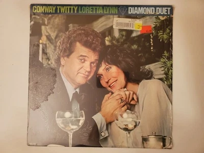 Conway Twitty, Loretta Lynn - Diamond Duet (Vinyl Record LP) - Image 1 of 2