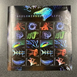 #5264-73 Riquadro di 20 francobolli vita bioluminescente per sempre - Foto 1 di 1